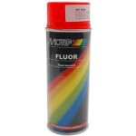Bombe de peinture motip rouge orang� fluo 400ml m04020 auto pour moto scooter