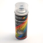 Bombe de peinture motip vernis transparent 800 haute temp�rature 400ml m04033 auto pour moto scooter