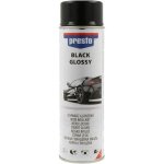 Bombe de peinture - noir - brillant - ral 9005 - carrosserie - 500ml - presto Bombe de peinture - noir - brillant - ral 9005 - carrosserie - 500ml - presto