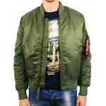 Blouson bombers alpha industries ma - 1 vf 59 kaki - alpha industries - homme - vert