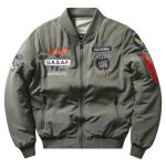 Bomber homme blouson aviateur militaire epais automne hiver veste baseball chaude broderie col montant ... Bomber homme blouson aviateur militaire epais automne hiver veste baseball chaude broderie col montant ...