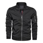 Blouson homme léger noir - funmoon - coupe - vent transition Blouson homme léger noir - funmoon - coupe - vent transition