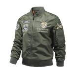 Bomber manches longues multi - poches - insfity - pour homme - vert - automno