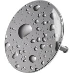 Bonde de baignoire - sanilo - universel - diamtre 72 mm - a grille - laiton