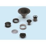 Wedi - bonde verticale grille ronde pour receveur wedi fundo Wedi - bonde verticale grille ronde pour receveur wedi fundo
