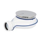Nicoll bonde extra - plate pour receveur de douche perage 90 mm capot mtal chrom - 0205801
