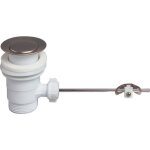 Bonde de lavabo - wirquin - 30718877 - a tirette - inox - plastique synthétique Bonde de lavabo - wirquin - 30718877 - a tirette - inox - plastique synthétique