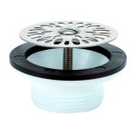 Bonde lave - mains - non spécifié - Ø 55 mm - gris - a grille - intérieur Bonde lave - mains - non spécifié - Ø 55 mm - gris - a grille - intérieur