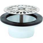 Bonde lave - mains - nicoll - � 63 mm - grille - blanc - �vacuation � grille