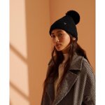 Bonnet - superdry - heritage - noir - ctel - hiver - femme
