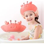 Bonnet de douche b�b� bonnet de bain r�glable visi�re chapeau prot�gez visi�re bain b�b� prot�gez yeux ...