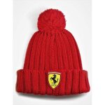 Bonnet ferrari scuderia f1 team grosse laine enfant