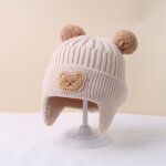 Bonnet - vitata - ours - duvet dhiver - chaud - confortable Bonnet - vitata - ours - duvet dhiver - chaud - confortable