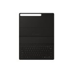 Book cover keyboard slim sans touch pad noir pour samsung galaxy tab s10 fe +