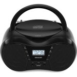 Boombox avec cd bt mp3 usb aux et radio fm - sencor - spt 2300 bk