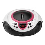 Boombox - lenco - scd - 38 - lecteur cd lecteur numérique radio - rose Boombox - lenco - scd - 38 - lecteur cd lecteur numérique radio - rose