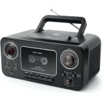 Boombox - muse - radio cd k7 m 182 rdc - lecteur cd radio enregistreur de cassette - microphone intgr ...