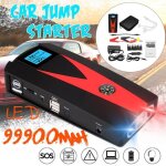 Booster batterie 99900mah jump starter démarreur de voiture urgence chargeur batterie usb eu prise Booster batterie 99900mah jump starter démarreur de voiture urgence chargeur batterie usb eu prise