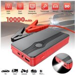 Booster batterie portable jump starter dmarrage de voiture 12 v avec pinces de sret intelligentes