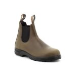Boots chelsea kaki - blundstone - homme - cuir - lastique - plat