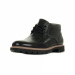Boots - clarks - batcombe lo - cuir noir - talon compens - homme