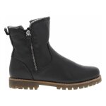 Boots cuir fourr�es andrea conti noir