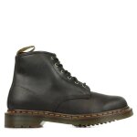 Boots dr martens 101 - cuir - lacets - mixte - marron - 2 cm