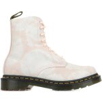 Boots dr martens 1460 pascal - femme - cuir - rose - lacets - compens