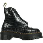 Boots dr martens sinclair - femme - cuir - zip - noir - compens - hauteur 5cm