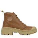 Boots femme - palladium - pallabase leather - cuir de premire qualit - semelle crante - zip latral ...