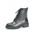 Boots femme - redskins - ch willing w - cuir noir - fermeture à lacets / zip - confort exceptionnel Boots femme - redskins - ch willing w - cuir noir - fermeture à lacets / zip - confort exceptionnel