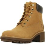 Boots femme - timberland kinsley 6 inch wp - marron - nubuck - waterproof