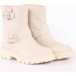 Boots guess femme rahima rose cuir