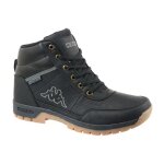 Boots homme - kappa - bright mid light - cuir - noir - taille 46 eu Boots homme - kappa - bright mid light - cuir - noir - taille 46 eu