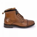 Bottines henrycar  lacets wilex73 cuir homme pierre cardin