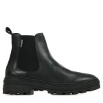 Boots palladium manufacture pallacut 01 nap - femme - noir - talon large - cuir