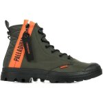 Boots palladium pampa unlocked - femme - vert - textile - zip - compensé - hauteur 2 Boots palladium pampa unlocked - femme - vert - textile - zip - compensé - hauteur 2