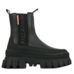 Boots palladium revolt chelsea rangr - femme - cuir - compens - noir - hauteur du talon 5