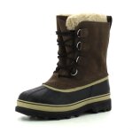 Boots - sorel - caribou - homme - lacets - marron - haute tige