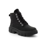 Boots timberland greyfield en cuir noir pour homme - a5rng - lacets et semelle adhrente ultra - lgre ...