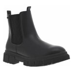 Boots - tom tailor - noires - style chelsea - talon plat - femme