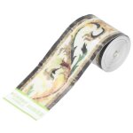 Bordure de papier peint - mxzzand - autocollant auto - adh�sif - pvc - 5 cm de large - 500 cm de long ...