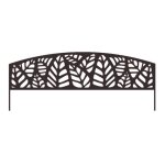 Bordure à planter athea - nortene - 040 x 1m - brun - métal peint Bordure à planter athea - nortene - 040 x 1m - brun - métal peint
