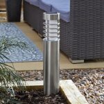 Borne solaire - smart garden - orion - inox brossé - 20 lumens - 50 cm hauteur Borne solaire - smart garden - orion - inox brossé - 20 lumens - 50 cm hauteur