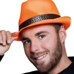 Borsalino funky orange fluo adulte