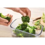 Bosch - accessoires sous vide 2 boites de 1 litre en tritan avec indicateur de date et t�moin de mise ...