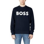 Boss pull molleton homme bleu coton gr78432 Boss pull molleton homme bleu coton gr78432