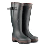 Bottes en caoutchouc - aigle - parcours 2 iso - jaune - haute - lacets Bottes en caoutchouc - aigle - parcours 2 iso - jaune - haute - lacets