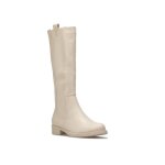 Bottes cavali�res style chelsea. dot�es dun �lastique et dune languette sur le c�t� ext�rieur. se ferment ...