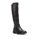 Bottes cavalières - la modeuse - noir - bride à boucle - haute - femme Bottes cavalières - la modeuse - noir - bride à boucle - haute - femme